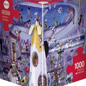 PUZZLE 1000 Pcs Lancement de fusée – HEYE