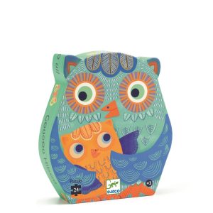 Puzzle Coucou hibou 24 piéces – Djeco