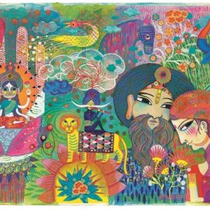 Puzzle Magic India 1000 piéces – Djeco