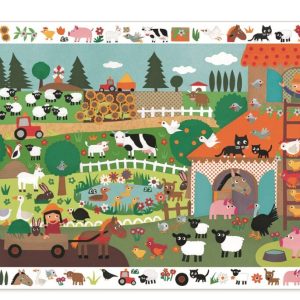 Puzzle Observation La ferme 35 piéces – Djeco