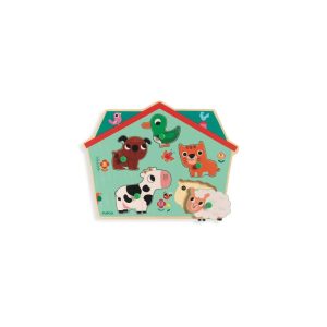 Puzzle musical Ouaf Woof – Djeco 01707