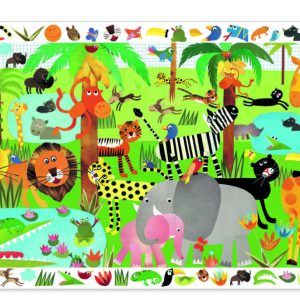 Puzzle jungle 35 pièces – Djeco