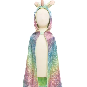 Déguisement RAINBOW REVERSIBLE Licorne DRAGON CAPE – 5 à 6 ans – GREATPRETENDERS