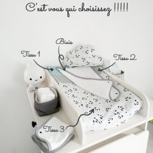 Créez votre housse de matelas à langer