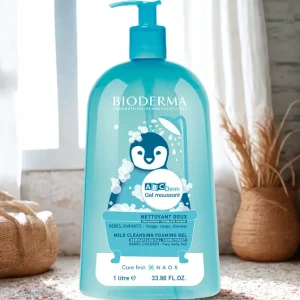Bioderma ABCDerm Gel nettoyant moussant 1L