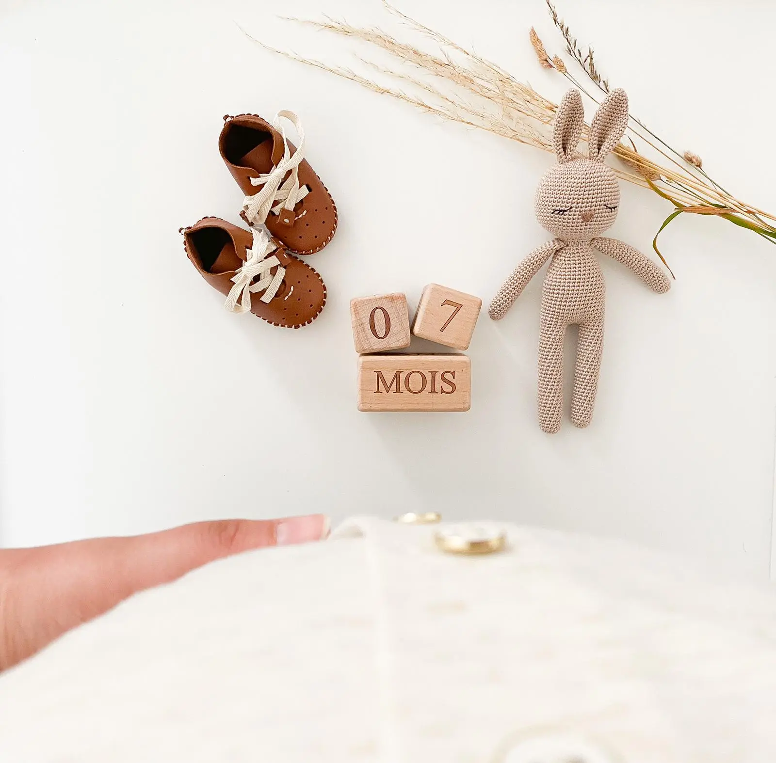 Cubes Souvenirs en Bois Naturel 3 pièces – Image 2