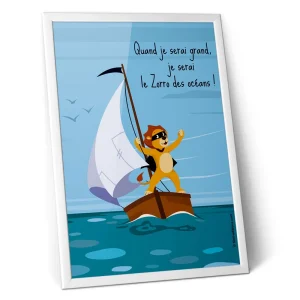 Affiche – Zorro des océans