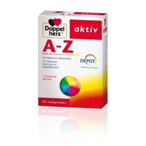 AKTIV A-Z VITAMINES ET MINERAUX 30 COMPRIMES