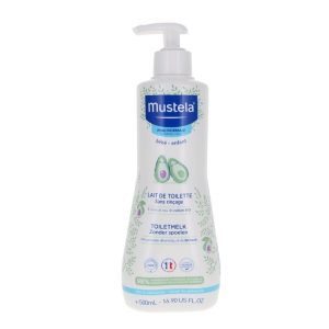 Mustela Lait de Toilette sans rinçage 500ml