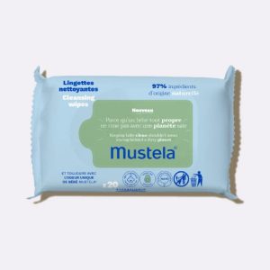 Mustela Lingettes Nettoyantes à l’Avocat Bio 60 unités