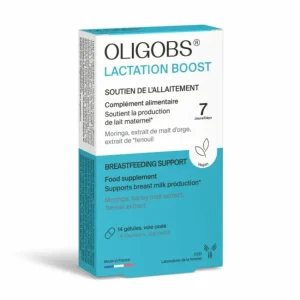 Oligobs Lactation Boost – Soutien de l’allaitement – 14 gélules