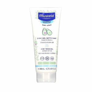 Mustela Gel Nettoyant 2 en 1 Cheveux et Corps – 200ml