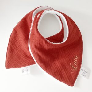 Bavouille, double gaze terracota