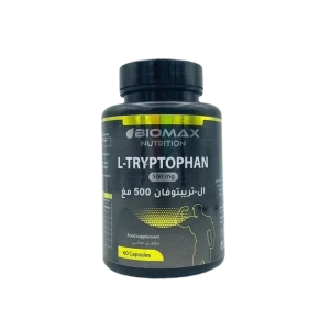Biomax Nutrition L-Tryptophan 500 mg 60 Capsules