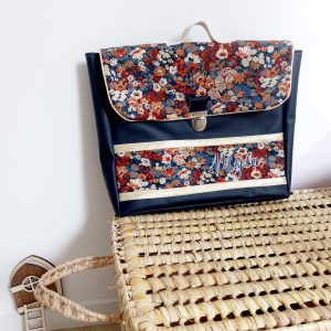 Cartable, simili marine et liberty thorpe burnt
