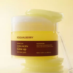 EQQUALBERRY – Plaquettes de toner Collagen Glow Up
