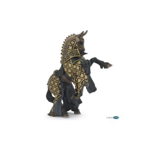 Cheval du Maître des armes cimier taureau – Papo