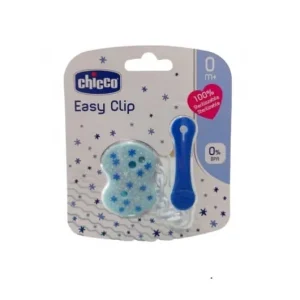 Attache sucette Chicco Bleu