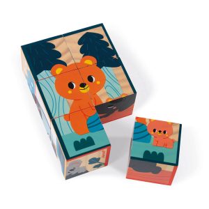 Cubes en bois animaux – Partenariat WWF® – Janod