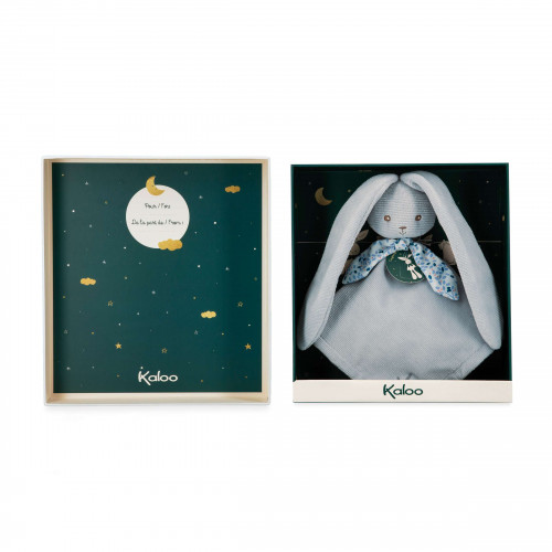 DOUDOU LAPIN BLEU – LAPINOO 30 CM