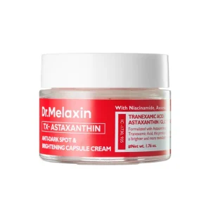Dr.Melaxin – TX-Astaxanthin Anti-Tache Noire & Crème à Capsule éclaircissante