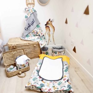 Housse de matelas à langer, baby savane