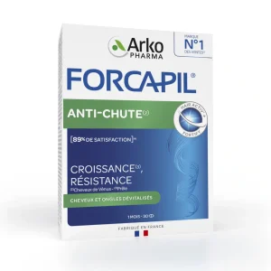 Arkopharma Forcapil Anti-Chute Cheveux Zinc Vitamine B 90 comprimés