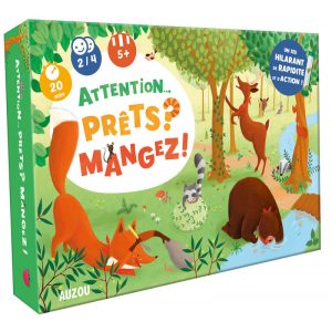 GRAND JEU – ATTENTION… PRÊTS ? MANGEZ ! – AUZOU