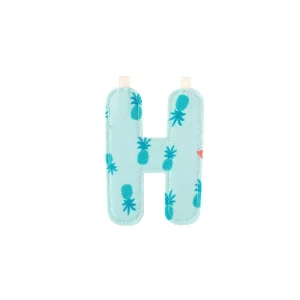 Lettres tissus H – Lilliputiens