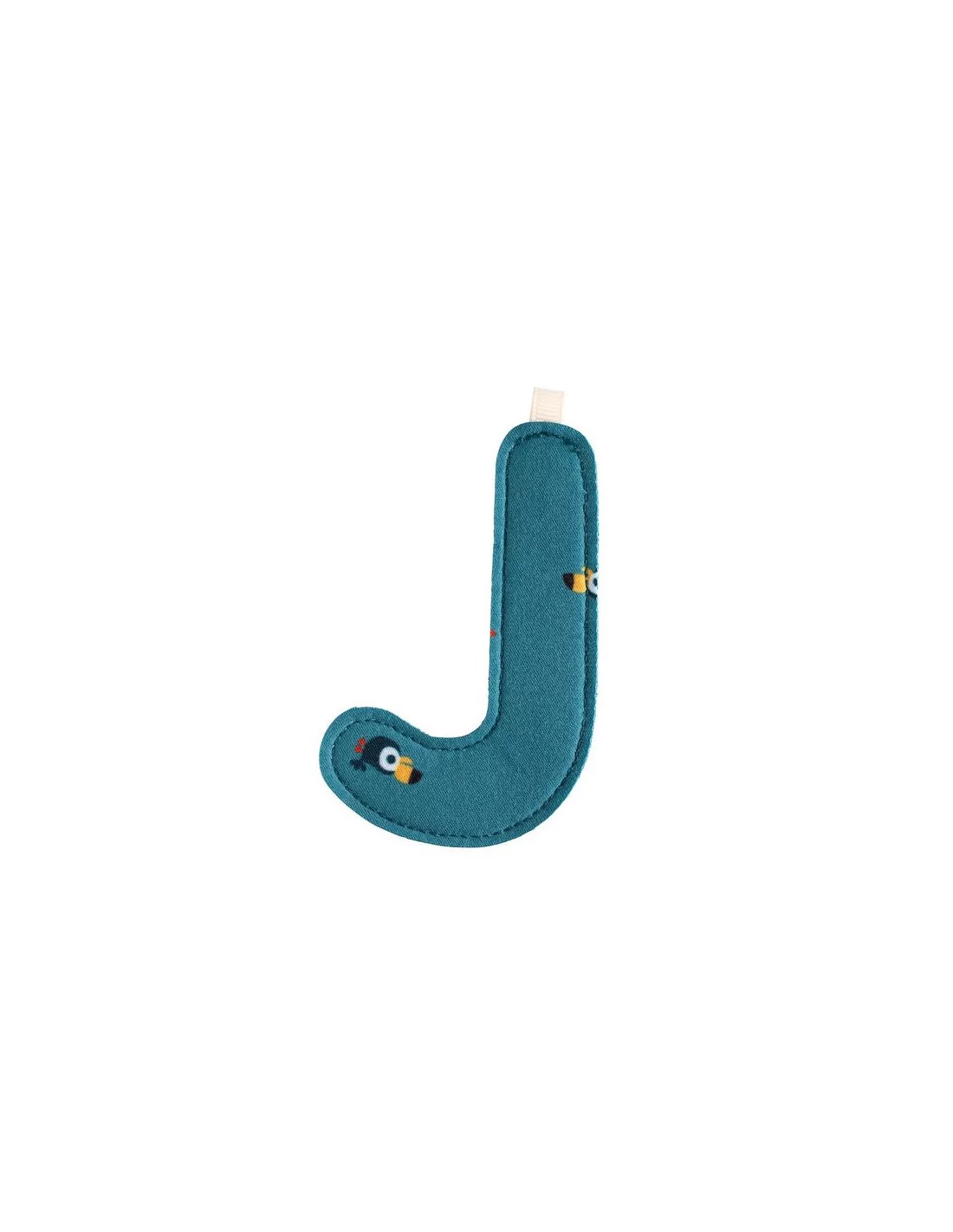Lettres tissus J – Lilliputiens