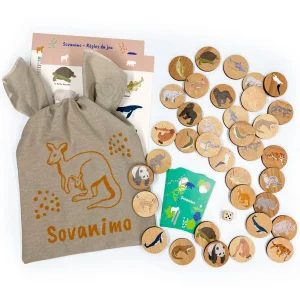 Sovanimo – Jeu de mémoire en bois