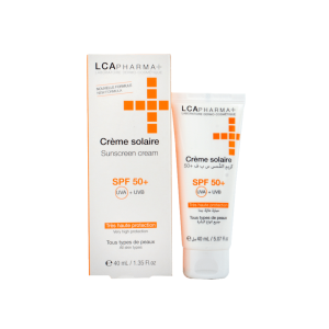 Lca Pharma Ecran Solaire Spf50+ 40Ml واقي الشمس من شركة إل سي إيه فارما بعامل حماية 50+، 40 مل