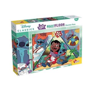 Puzzle à dessiner Maxi Floor Stitch 150pcs Lisciani