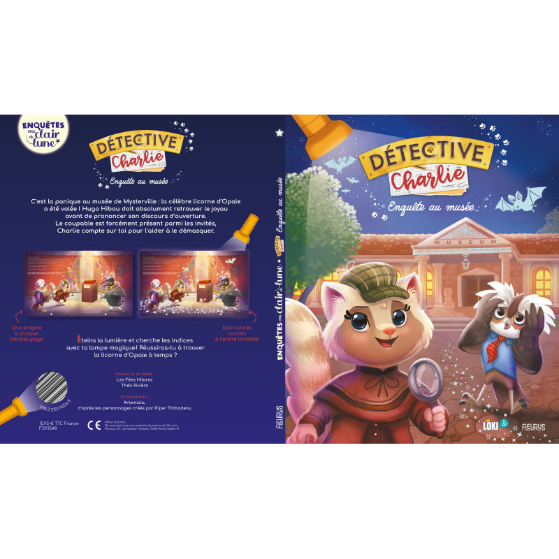Detective Charlie – Livre : Enquete au Musée – Iello – Image 2