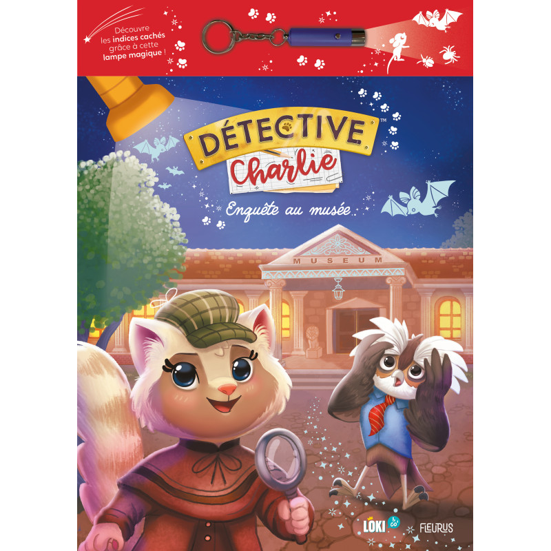 Detective Charlie – Livre : Enquete au Musée – Iello