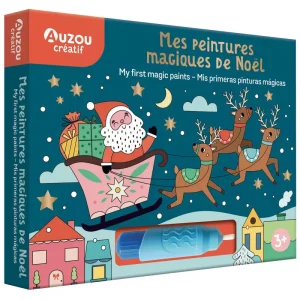 Mon coffret d’artiste – Mes premières peintures magiques de noël – Auzou