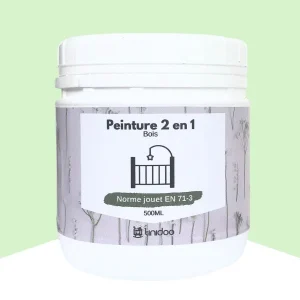 Peinture 2 en 1 Norme Jouet 500ML/1L Vert Clair