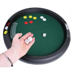 PISTE 46CM, 5 DÉS DE YAM’S, 21 JETONS – SOUS FILM – SMIR