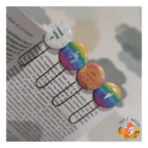 Marque page trombone