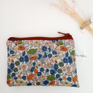 Porte monnaie / porte carte, Liberty poppy forest