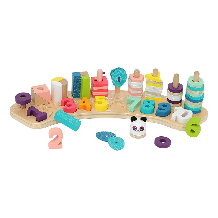 Jeu d’éveil en bois, 1-2-3… Sous la Canopée – Image 2