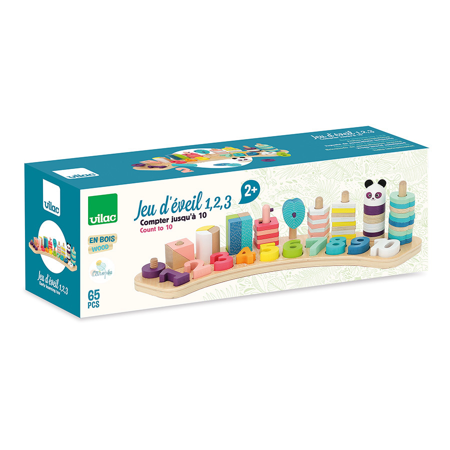 Jeu d’éveil en bois, 1-2-3… Sous la Canopée – Image 4