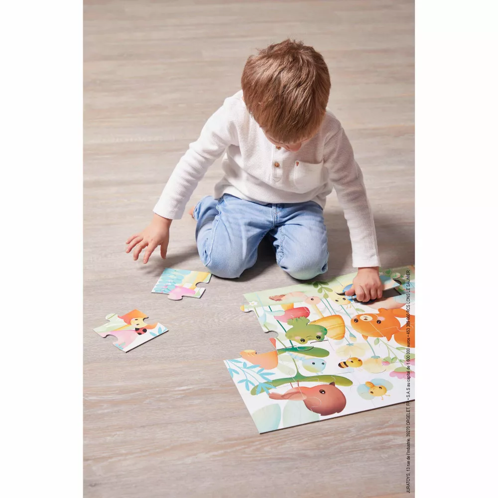 Puzzle Made in France Les Compagnons du Jardin 20 pièces – Janod 2023 – Image 2