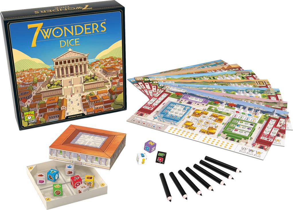 7 Wonders Dice – Repos Production – Image 2
