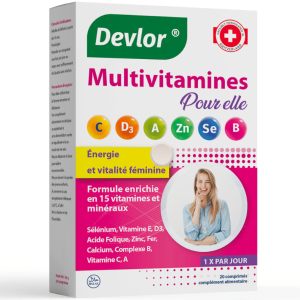 DEVLOR® MULTIVITAMINES POUR ELLE
