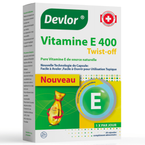 DEVLOR® VITAMINE E 400 TWIST-OFF