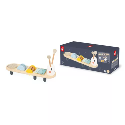 Stand d’Éveil Sonore Chenille Sweet Cocoon – Janod – Image 4