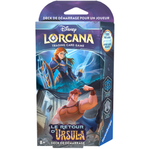 Disney Lorcana set4: Starters Lorcana : Le Retour d’Ursula – Starter Anna et Hercule