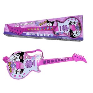 Guitare rose Kuromi