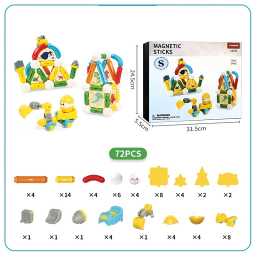 Jeu de création magnétique